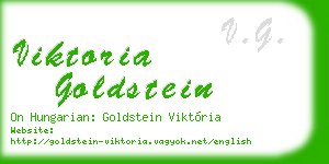 viktoria goldstein business card
